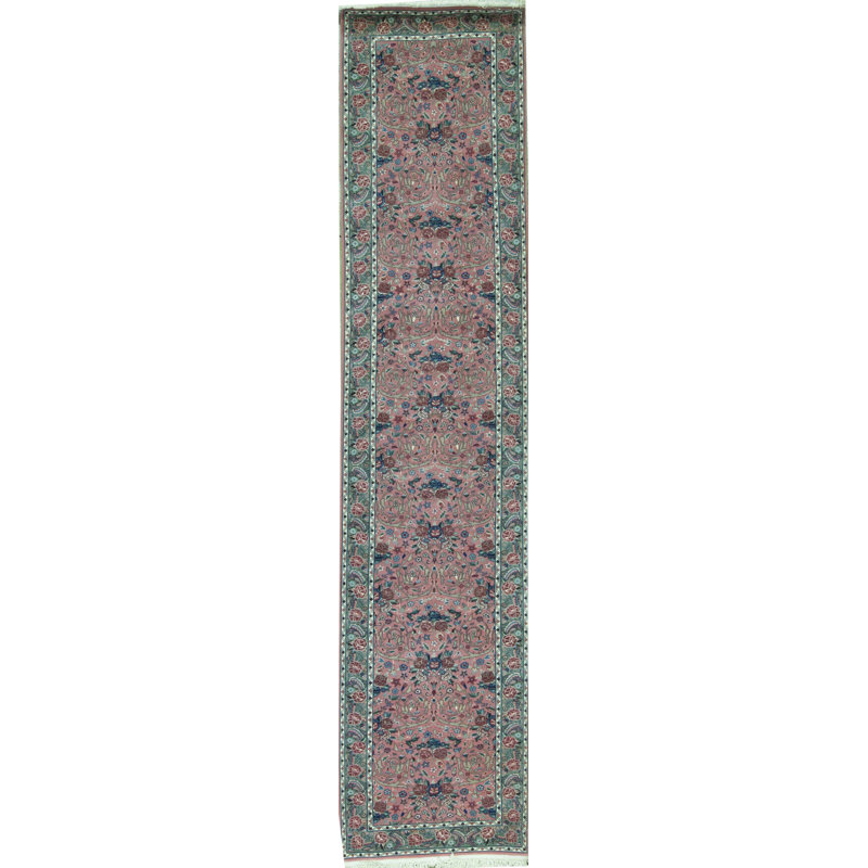 Hand-Knotted High-Quality Rose Area Rug