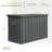 Domi Louvered Deck Box 200 Gallons Water Resistant Lockable with Wheels-92697765
