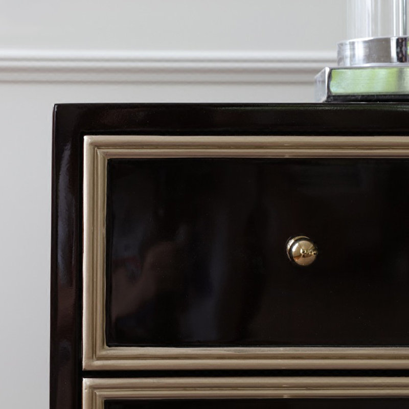 Console en bois massif Minimalist Modern