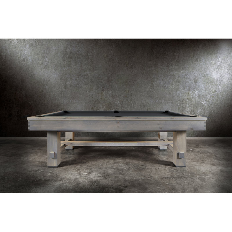 Churchill Slate 7' Pool Table with Professional Installation Included, Charcoal