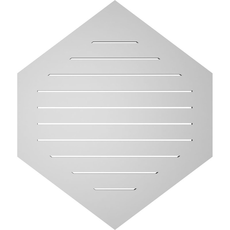 Pente verticale verticale en uréthane 9 pi, H 1 po x l 34 po x L 40 po