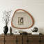 Miroir mural en bois massif 45 po-2045058550