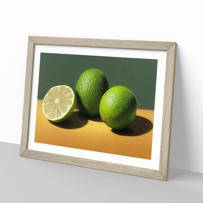 Lime Fruit - Single Picture Frame Print