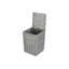 Wicker Laundry Basket with Lining-808476505