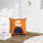 Orange/Navy Blue