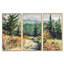 «Little Road In Mountain Landscape», ensemble d'art mural sur toile encadré champêtre-708483122-708483121