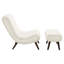 Chaise longue avec repose-pieds Lavli-75120763