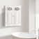 Woodley Removable Two-Door Wall Storage Cabinet with Cross-Moulded Glass Panels and Adjustable Shelf