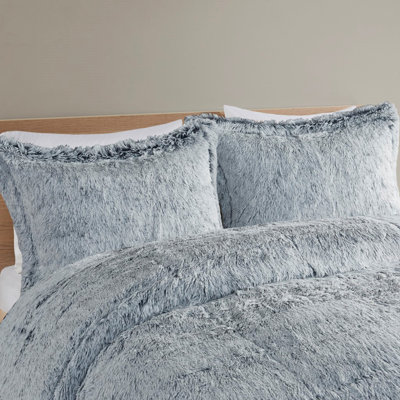 Shaggy Long Comforter Mini Set