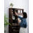36.6-inch Solid Chinese Fir Standard Pantry Cabinet