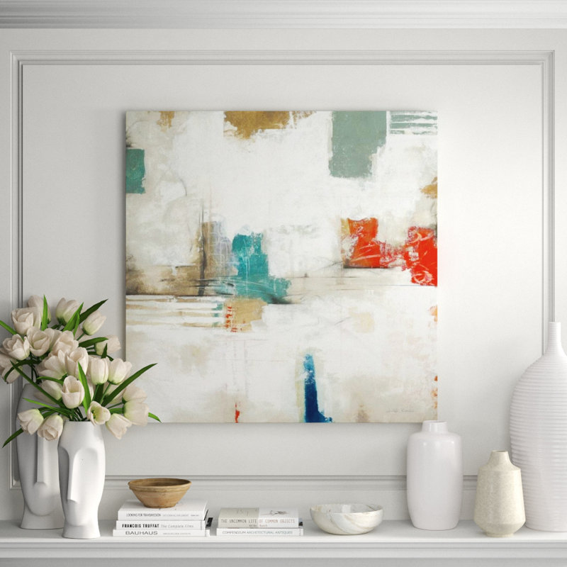 Modern Scope I Print by Lillie Barlow, Knife Gel, 40" H x 40" W x 1.5" D