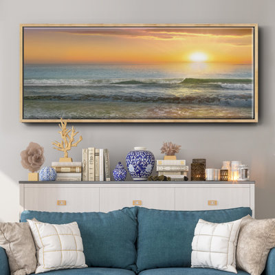 Dawn Rays- Framed Canvas