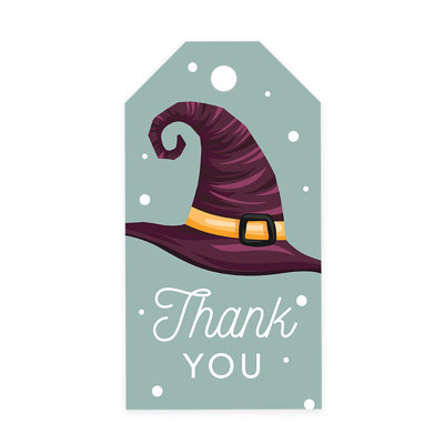 Sacs-cadeaux jetables en papier Witch Hat