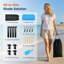 10 pi. X 10 pi Pare-soleil de plage Easy Pop Up avec protection UVF 50+ avec poteaux de stabilité au vent et sacs de sable-129412408-129412406