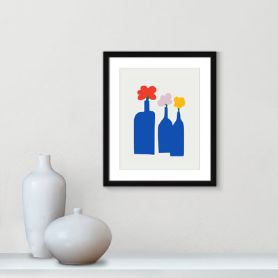 «Bold Blooms Trio Print» par Dean
