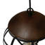 Lustre tambour simple à 1 lumière