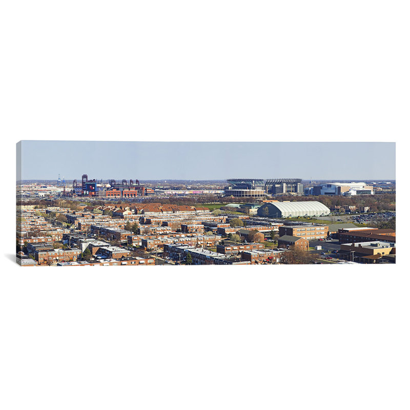 «Eagles Stadium, South Philadelphia, Pennsylvania», reproduction de photo sur toile, H 20 po x l 60 po x P 1,5 po