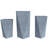 Zaivion 3-Piece Geometric Fiberstone MGO Clay Planter Mid-Century Modern Tall Tapered Indoor/Outdoor Plant Pot-2144367470