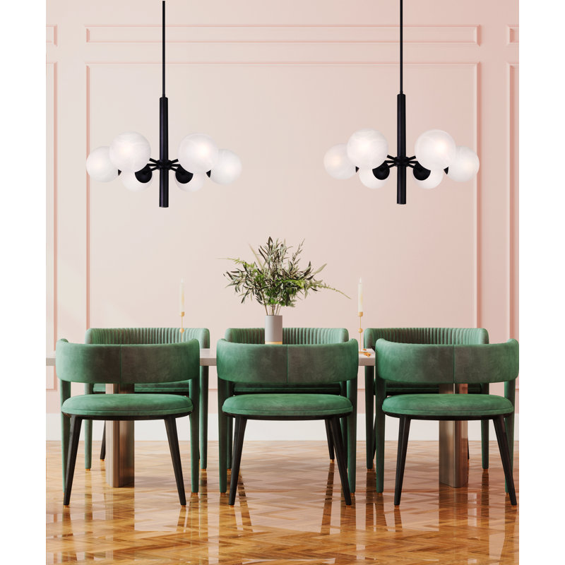 Mackenna 6 Light Rod Chandelier