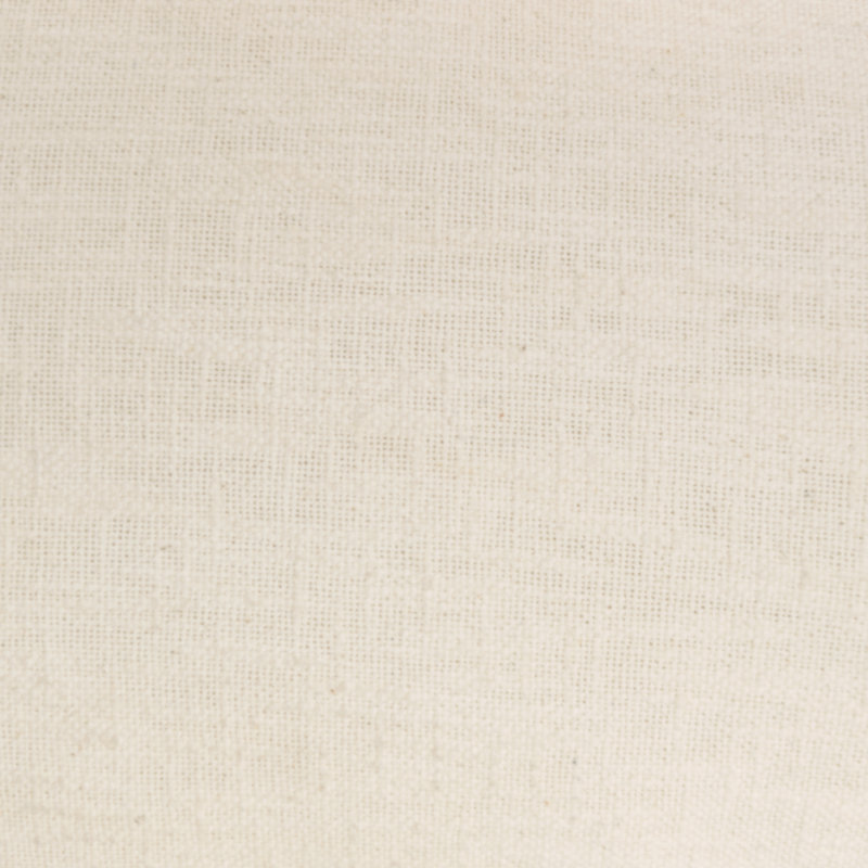 Ivory Cotton Fringed Rectangular Throw Pillow 14" x 24"