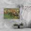 The Race Course - Amateur Jockeys Near A Carriage, C.1876-87 Abstract Contemporary Horse Wall Art Print by Edgar Degas - 1 Piece Wrapped Canvas Wall Art-1266476409