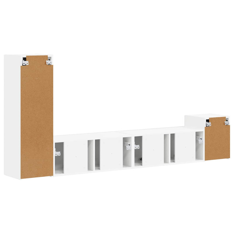 Unfinished Entertainment Centre for TVs up to 77", White