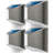 Solar Powered Integrated LED Metal Deck Light Pack