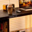 Bureau rectangulaire en bois massif noir-660821980-660821953