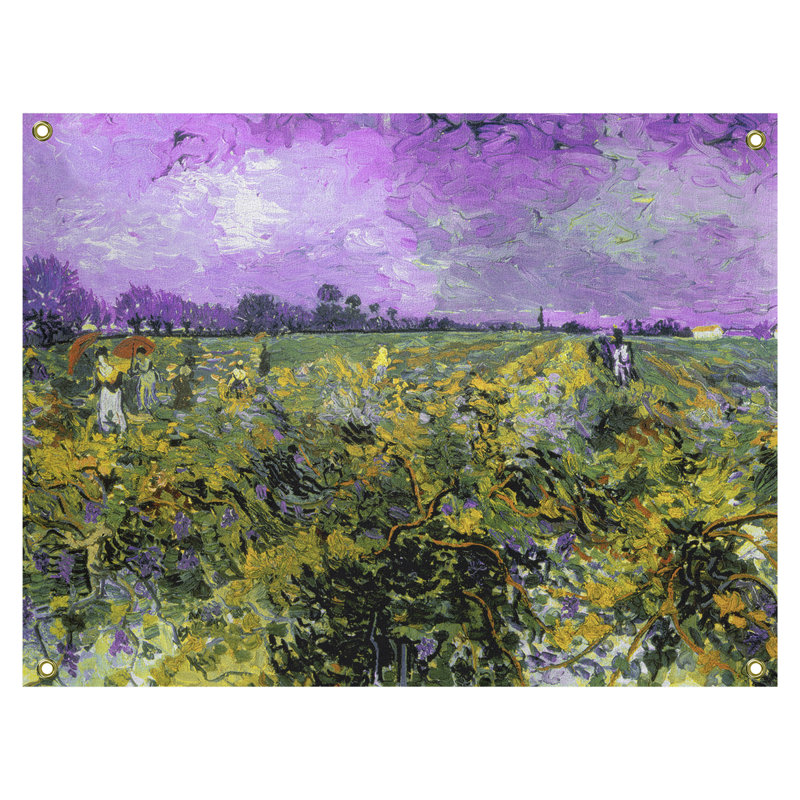 Vineyard avec tapisserie sky Browerville, H 60,5 po x l 51,5 po, Mauve