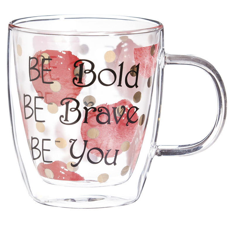 Tasse à café 12 oz en verre Haakenson