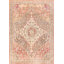 Tapis brun / rose à médaillon décoratif moderne Virgil-1423180649