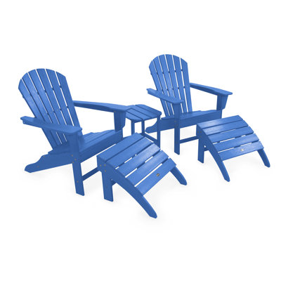 POLYWOOD South Beach Adirondack 5-Piece Set