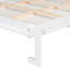 Grand lit escamotable mural et USB, blanc-20078080