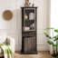 Armoire haute avec tiroir pour un rangement efficace - Armoires brunes