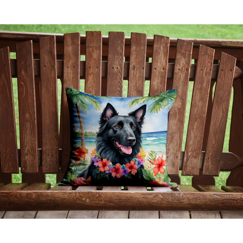 Coussin décoratif intérieur / extérieur Autre / Sans motif, H 14 po x l 14 po