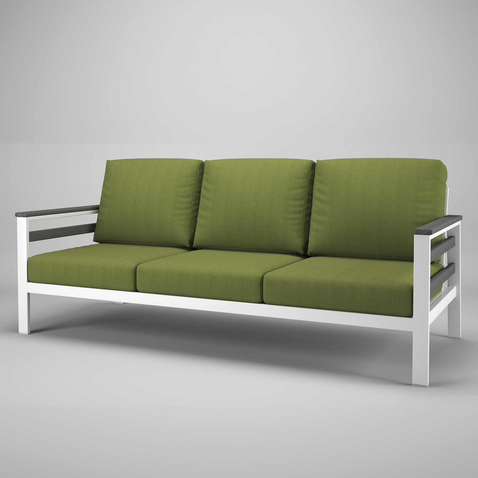 Townsend 80" Sunbrella® Patio Sofa, Spectrum Cilantro