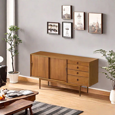 Armoire d'appoint en bois massif Light Luxury Beautiful Elegant