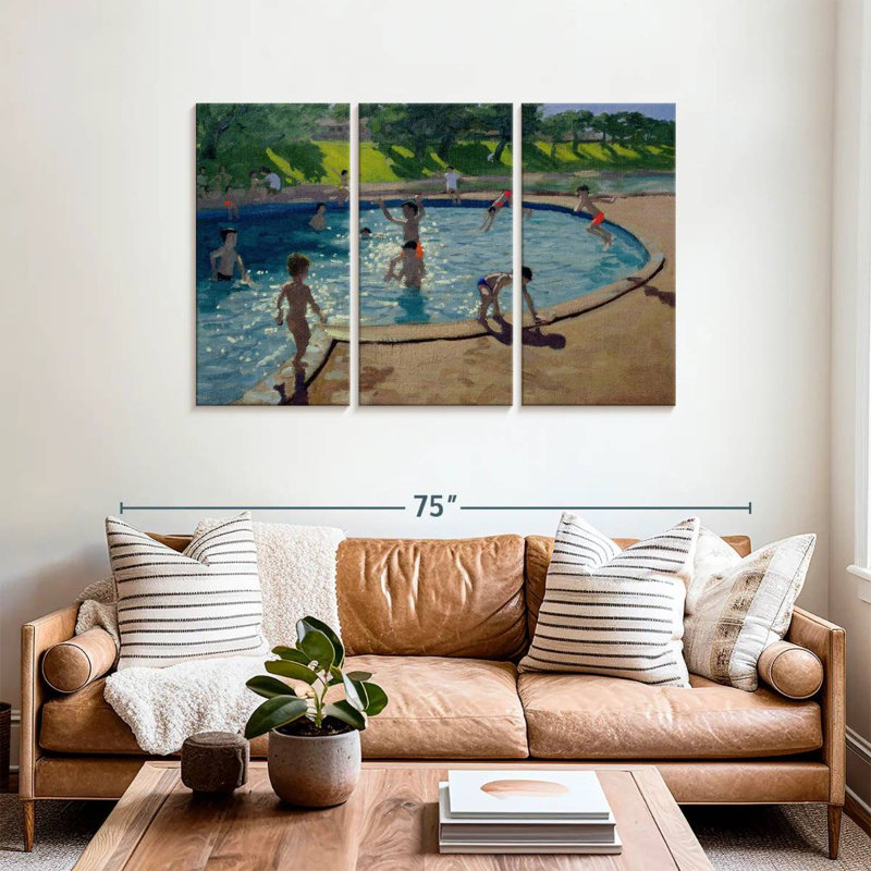Sireci Swimming Pool 1999, 36" H x 57" W