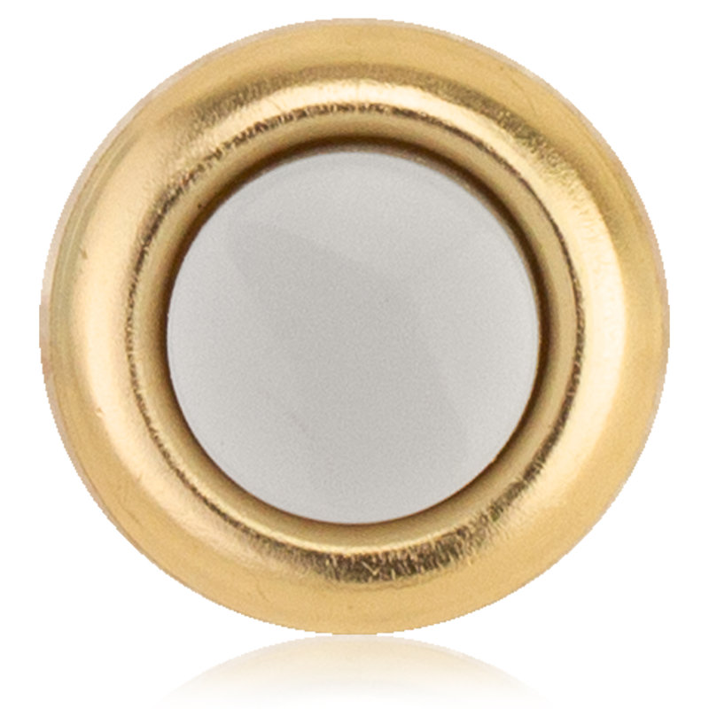 Brass Rim Push Button Doorbell