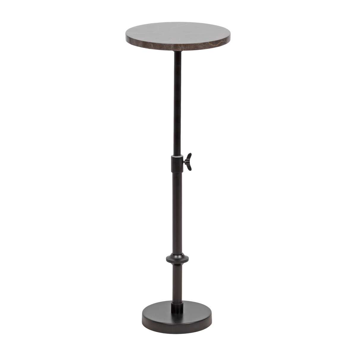 17 Stories Engles Traditional Adjustable-Height Pedestal Table | Wayfair