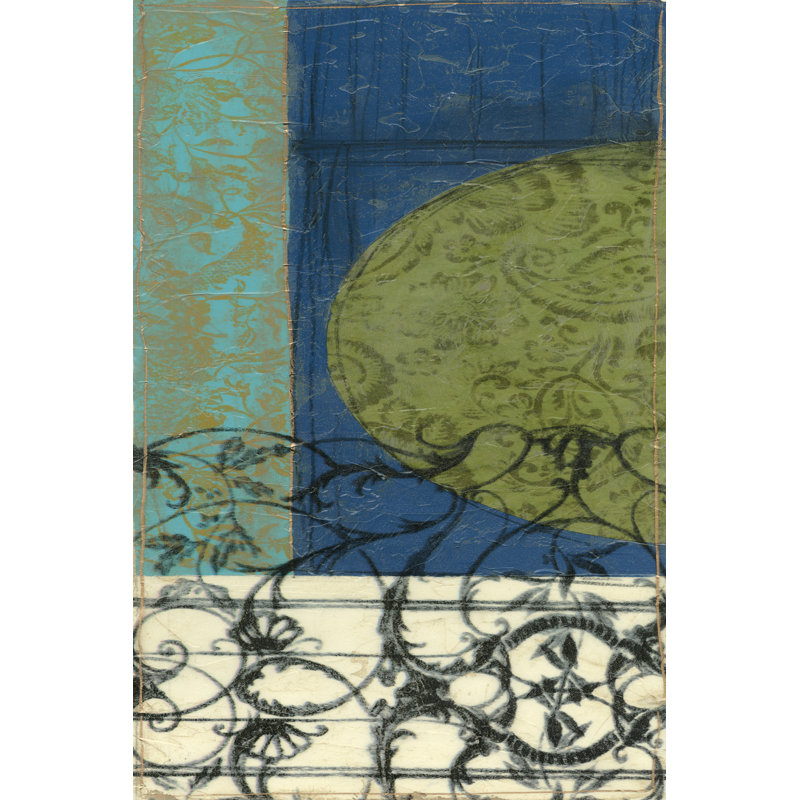 Gated Geometry IV by Jennifer Goldberger - Wrapped Canvas Print, 46cm H x 30cm W