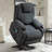 Upholstered Heated Massage Chair