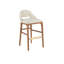 Inga Upholstered Stool with Solid Wood Frame-1723674923