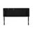 Adjustable Height King Headboard With Black Fabric And Modern Design Contemporary Waffle For In
