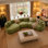 155.5" Modern Modular Curved Sectional Sofa with Throw Pillows, 6-Seat Upholstered Deep Seat Couch for Living Room
