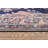Lindauer Machine Washable Boho Floral Powerloomed Rug in Navy/Blush-579936830