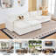  Repose-pieds modulaire modulaire, blanc-131377324-131377325