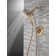 In2ition 4-Setting Dual Shower Head with Handheld Spray, Hand Shower 1.75 GPM