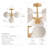 Modern Multi-Light Flush Mount – Metal, Glass & Gold, Ivory White Globe 4-Light Hardwired Dimmable Ceiling Light for Living Room or Bedroom in Modern, Mid-Century, and Contemporary Style