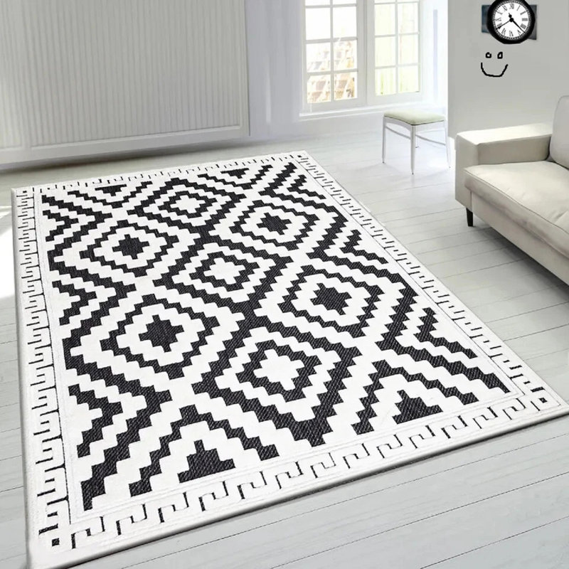 Luxury Geometric Area Rug Hallway Rug Large Door Mat Washable Rugs Kitchen Floor Mats*, Rectangle 200 x 290 cm